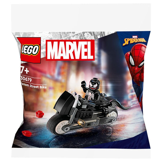 LEGO® Marvel Venom Street Bike Building Blocks Toy Set (53 Pieces) 30679