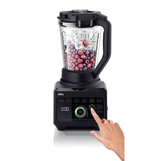 Braun Braun Jug Blender PowerBlend 9 with Smoothie 2 Go 1600W JB9042BK