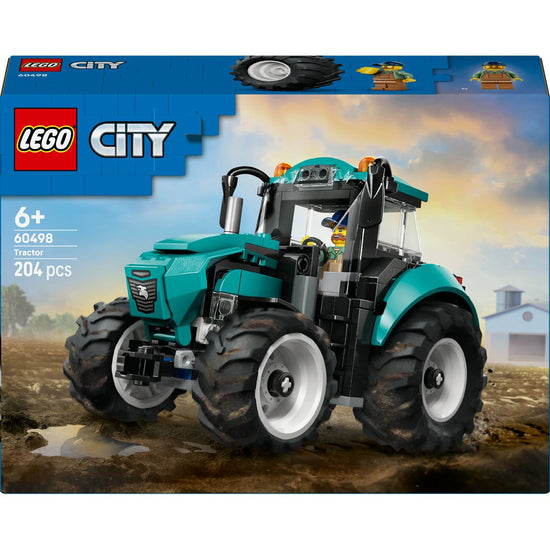 LEGO® City Tractor Farm Toy Building Set and Minifigure 60498