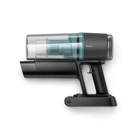 Philips handheld vacuum cleaner on a white background