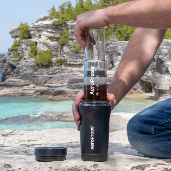AeroPress Go Plus Travel Coffee Press - Black