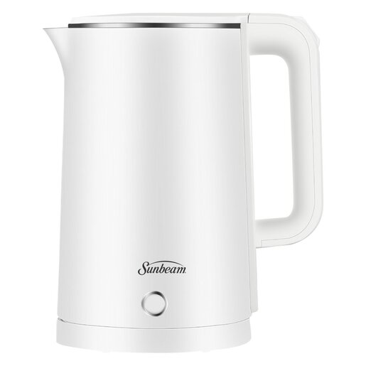 Sunbeam Cool Touch White Kettle 1.8LĀ SDWK-1800W