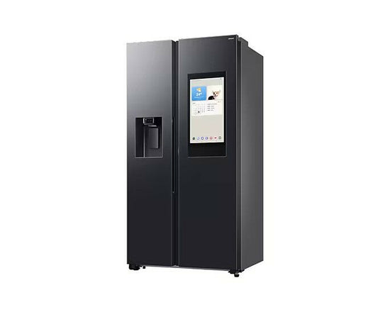 Samsung 594l Black Side By Side Family Hub Bespoke AI With SmartThings - RS90F64A2FFA
