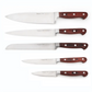 Snappy Chef 5pc Professional Knife Set With Block SCKS005