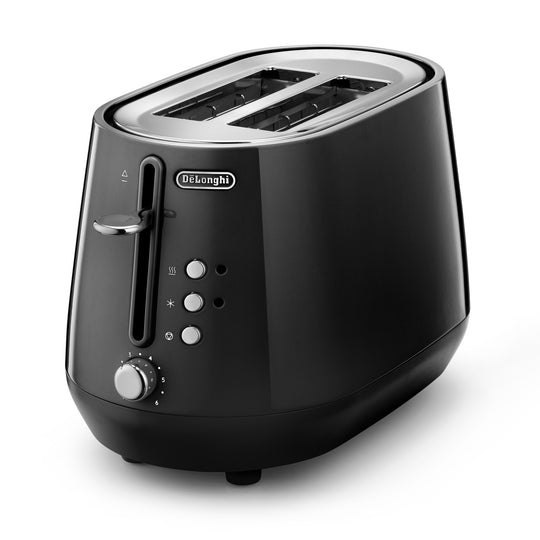 Delonghi 2-Slice Toasters Eclettica Bold Black CTY2103.BK