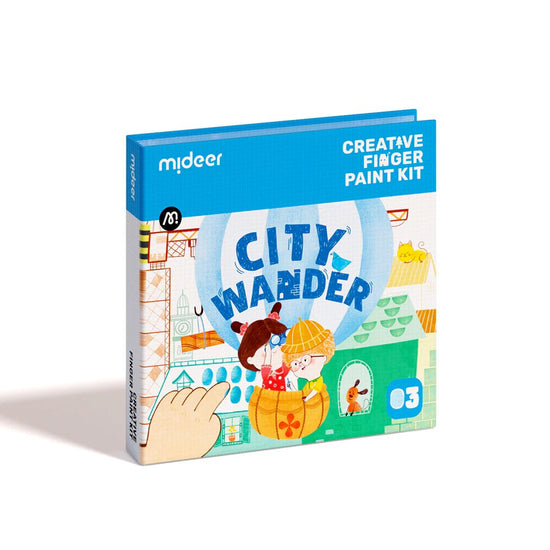 Mideer - Creative Finger Paint Kit - City Wander