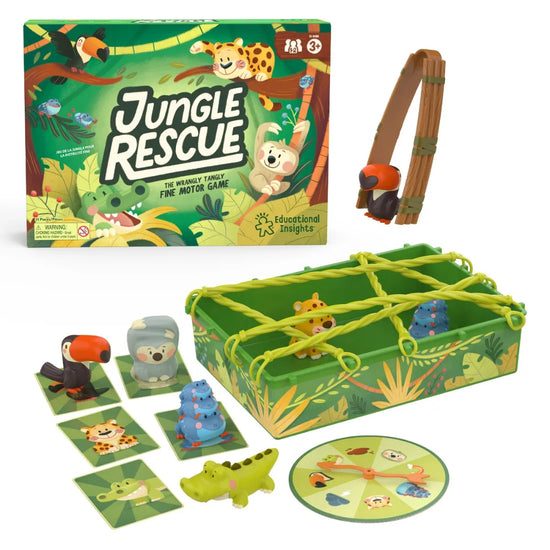 Educational Insights - Jungle Rescue: The Wrangly Tangly Fine Motor Game