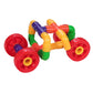 Greenbean - Building Pipes with Wheels Construction Set - 72pcs in Polybag