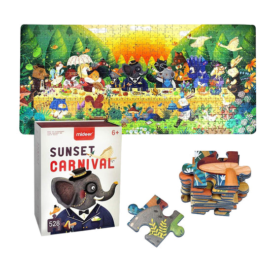 Mideer - Puzzle - Sunset Carnival - 528pcs