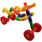 Greenbean - Building Pipes with Wheels Construction Set - 72pcs in Polybag