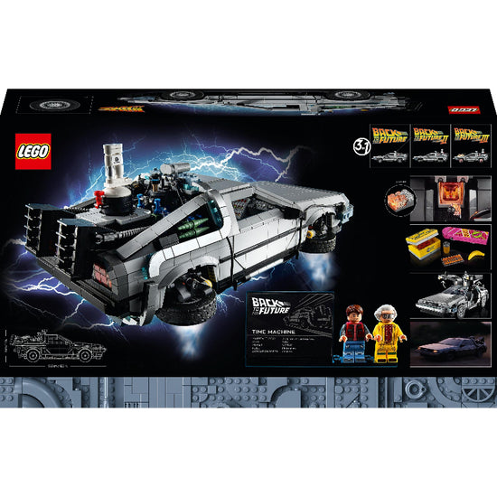 Lego Icons Back to the Future Time Machine 10300 Building Toy Set 10300