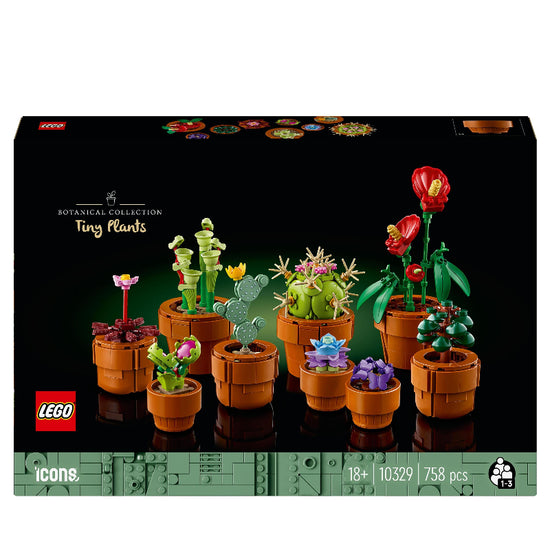 Lego Icons Botanicals Tiny Plants 10329 Building Blocks Toy Set