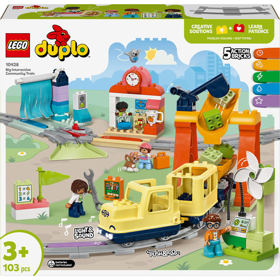 Lego DUPLO® Town Big Interactive Community Train Set 10428