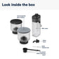 Delonghi Rivelia Bean to Cup Coffee Machine Onyx Black EXAM440.55.B