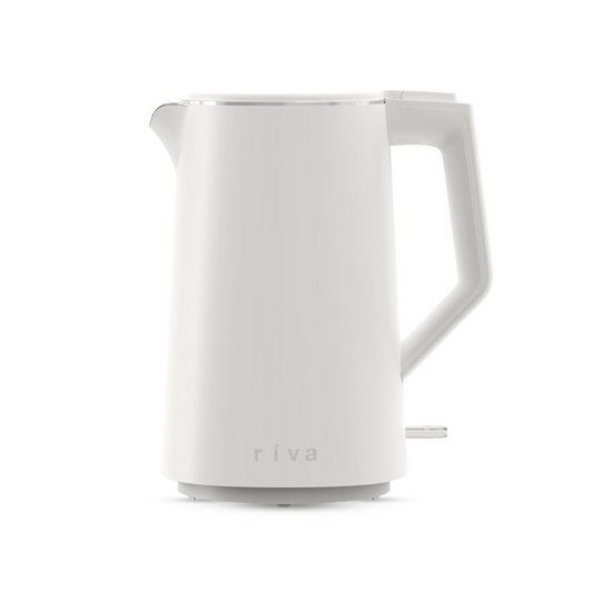 Riva Cool Touch Kettle 1.7L White RVWK002