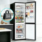 Haier 327l Black Combi Fridge - HRF-425VCWRMBL