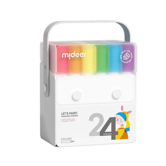 Mideer - Washable Marker - 24 Colours