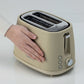 Kenwood Elementa Stainless Steel 2 Slice Toaster Matt Champagne TCM37.000CP