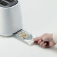 Kenwood Elementa Stainless Steel 2 Slice Toaster Matt White TCM37.000WH