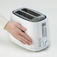 Kenwood Elementa Stainless Steel 2 Slice Toaster Matt White TCM37.000WH