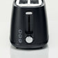 Kenwood Elementa Stainless Steel 2 Slice Toaster Matt Black TCM37.000BK
