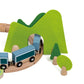 Classic World - Pretend & Play - Wooden Train Set - Forest 40 Piece