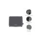 Riva Cool Touch Toaster 2-Slice Coal Grey RVGT001