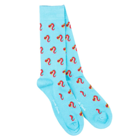 Swole Panda Dragon Bamboo Socks Size 4-7