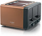 Bosch 4-Slice Toaster DesignLine Copper TAT4P449GB