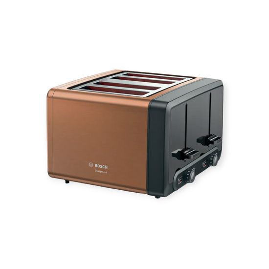 Bosch 4-Slice Toaster DesignLine Copper TAT4P449GB