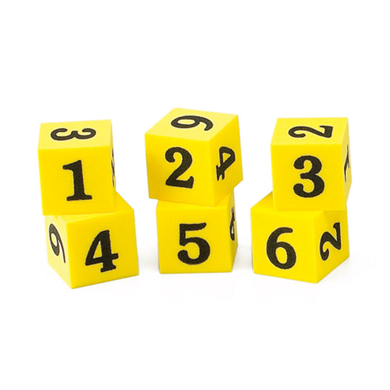 EDX Education - Dice - Foam Number - 2cm - 6pcs