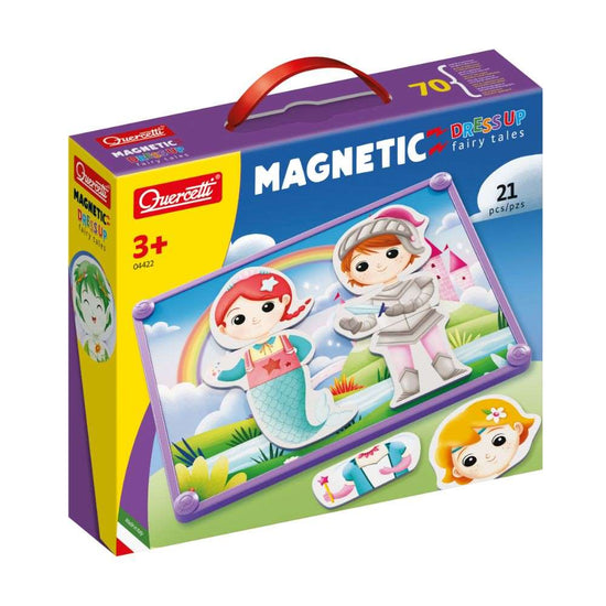 Quercetti - Magnetic Dress Up Activity Set: Fairy Tale