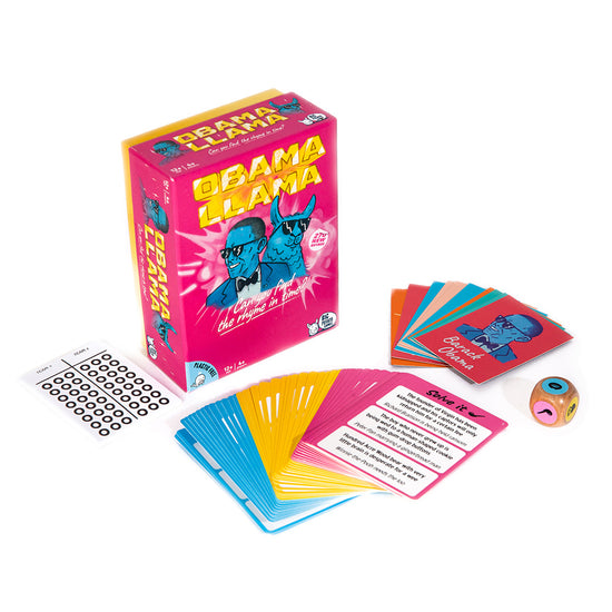 Big Potato Games - Obama Llama - Family Board Game - Travel Size - 4-20 Players