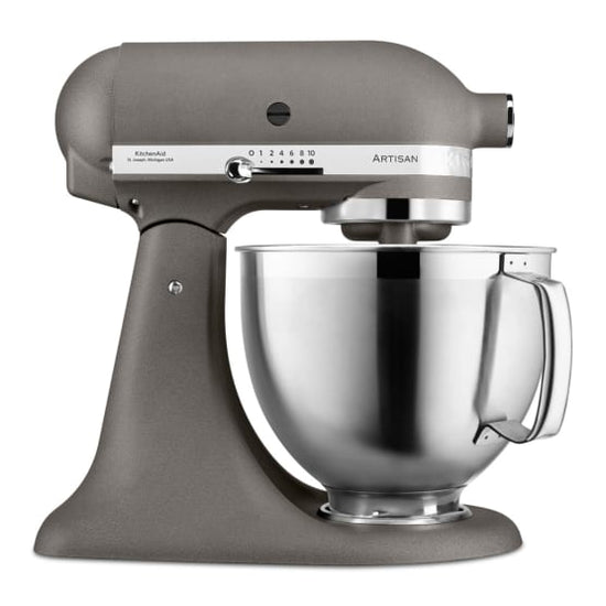 KitchenAid Artisan 4.8L Stand Mixer Imperial Grey Matte 5KSM185PSEGR