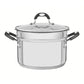 Tramontina Solar Stainless Steel Steamer Set, 2-Piece 65120/100