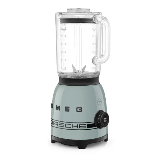 Smeg Porsche x Smeg Retro Style 800W Jug Blender, 1.5L Sage Green BLF03PSGEU