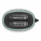 Smeg Porsche x Smeg Retro Style 2-Slice Toaster 950W Sage Green TSF01PSGEU