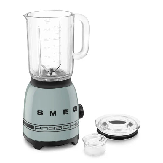 Smeg Porsche x Smeg Retro Style 800W Jug Blender, 1.5L Sage Green BLF03PSGEU