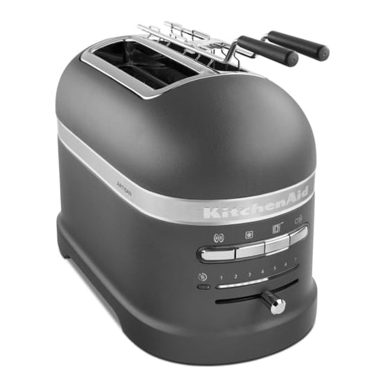 KitchenAid Artisan New Edition 2-Slice Toaster, 1250W Imperial Grey 5KMT2204EGR