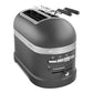 KitchenAid Artisan New Edition 2-Slice Toaster, 1250W Imperial Grey 5KMT2204EGR