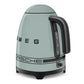 Smeg Porsche x Smeg Retro Style Cordless Kettle, 1.7L Sage Green KLF03PSGEU