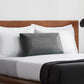 Malouf Bamboo Charcoal Z Zoned Memory Foam Pillow Queen MAL-ZZQQMPZB