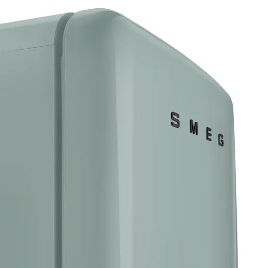 Smeg Porsche x Smeg Retro Style Full Refrigerator, 270L Sage Green FAB28RDPSG6