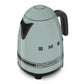 Smeg Porsche x Smeg Retro Style Cordless Kettle, 1.7L Sage Green KLF03PSGEU