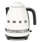 Smeg Porsche x Smeg Retro Style Cordless Kettle, 1.7L Carrara White KLF03PCWEU