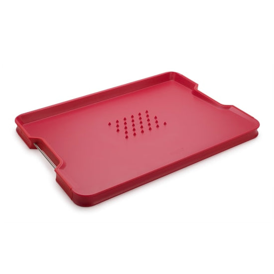 Joseph Joseph Cut and Carve Plus Large Chopping Board Red JJE602074