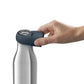 Joseph Joseph Loop Vacuum Insulated Water Bottle, 500ml Brushed Anthracite JJY81121/6
