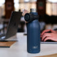 Joseph Joseph Loop Vacuum Insulated Water Bottle, 500ml Blue JJY81120/6
