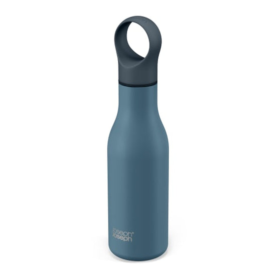 Joseph Joseph Loop Vacuum Insulated Water Bottle, 500ml Blue JJY81120/6