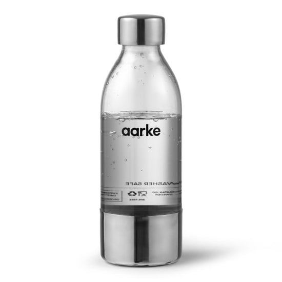 Aarke III Polished Steel PET Water Bottle, 450ml A1072